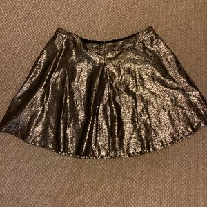 Lane Bryant Gold Sequin gold Skirt